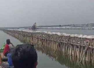 Mysterious Sea Fence Similar to Tangerang Coast Discovered in Tarumajaya Bekasi: Here’s How It Looks – mysterious-sea-fence-similar-to-tangerang-coast-discovered-in-tarumajaya-bekasi-heres-how-t-looks-tribunnewscom