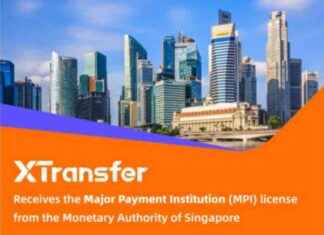 XTransfer Obtains MPI License from Monetary Authority of Singapore xtransfer-obtains-mp-license-from-monetary-authority-of-singapore