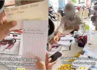 Dealer Explains Viral Purchase of Motorbike with Rp 10 M Paper in Kediri dealer-explains-viral-purchase-of-motorbike-with-rp-10-m-paper-in-kediri