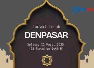 Today’s Imsak Schedule in Denpasar, Tuesday, March 11, 2025 todays-msak-schedule-in-denpasar-tuesday-march-11-2025
