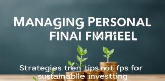 Mengelola Keuangan Pribadi dengan Bijak: Strategi dan Tips untuk Investasi yang Berkelanjutan Managing Personal Finances Wisely: Strategies and Tips for Sustainable Investing