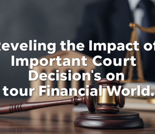 Mengungkap Dampak Keputusan Penting Pengadilan Terhadap Dunia Keuangan Revealing the Impact of Important Court Decisions on the Financial World